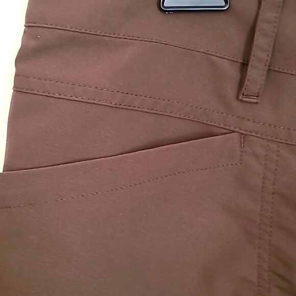 Mountain Equipment Co-op Brown  Capris,  Size 12 - Picture 3 of 7
